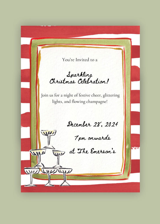 Digital Download: Christmas Party Invitation